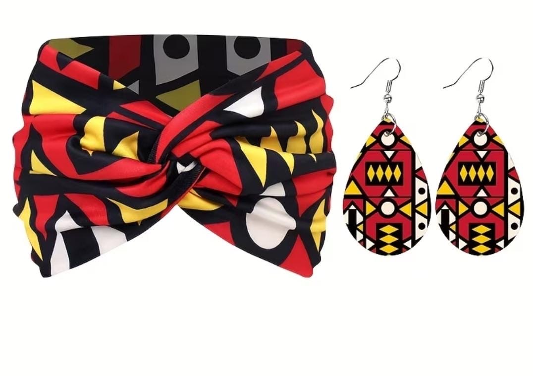 Headband & Earrings Set
