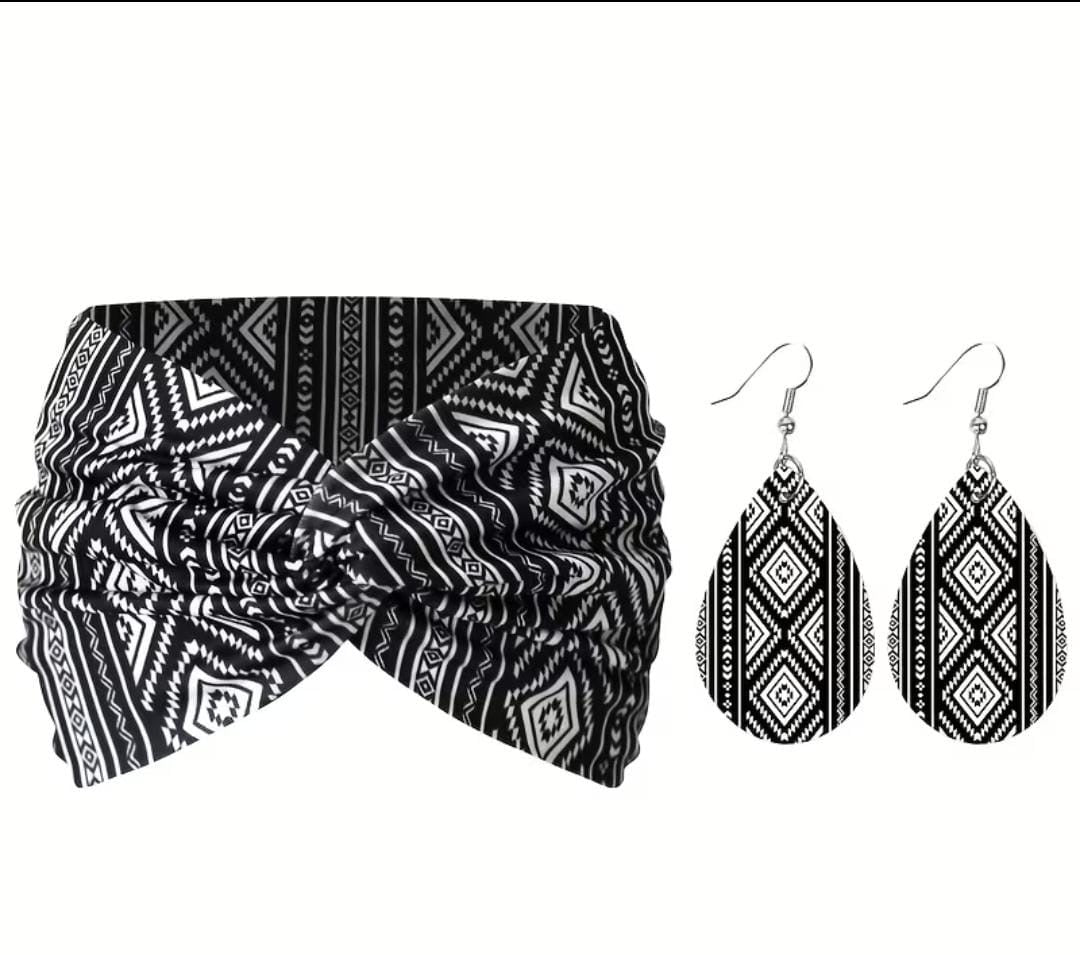 Headband & Earrings Set