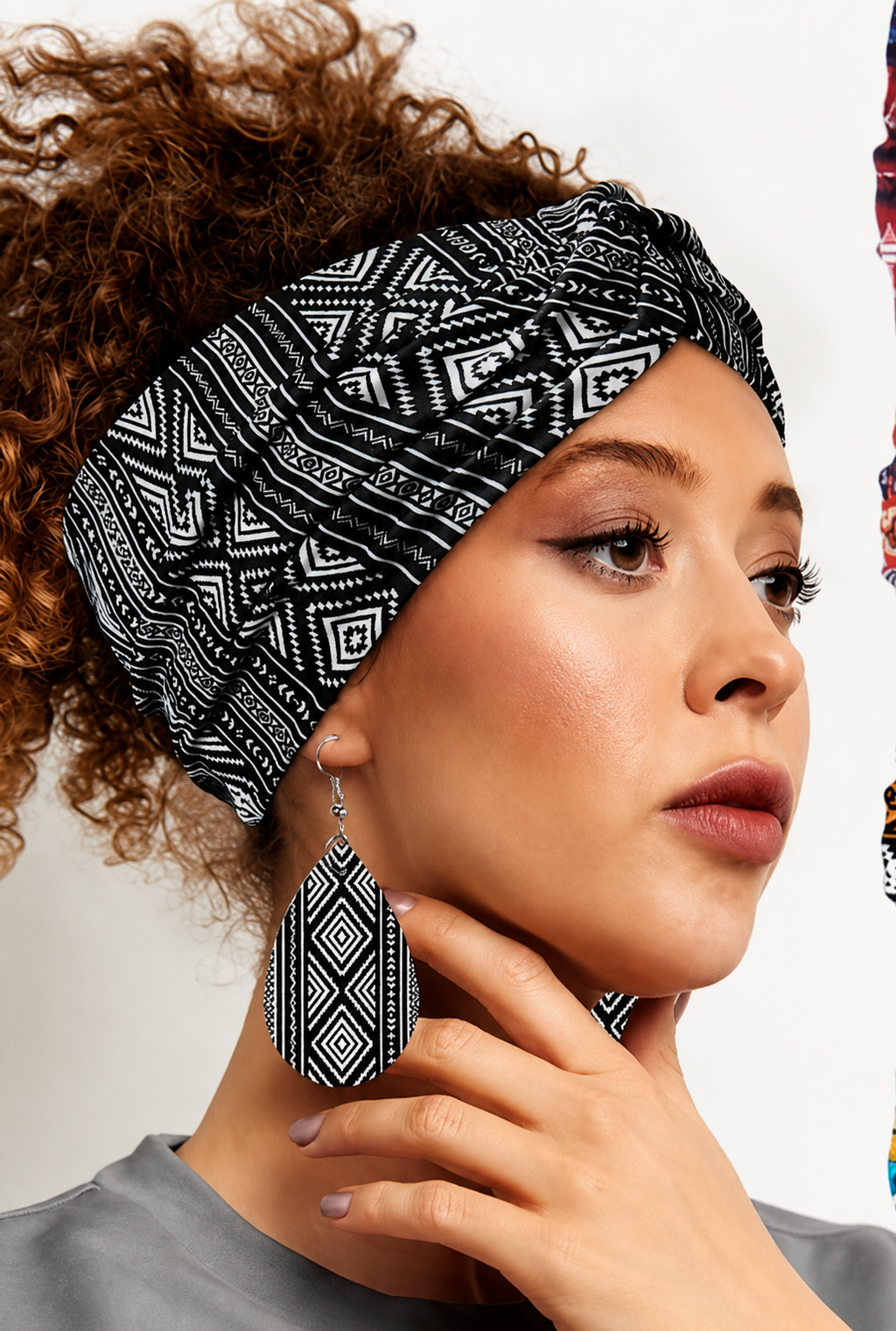 Headband & Earrings Set