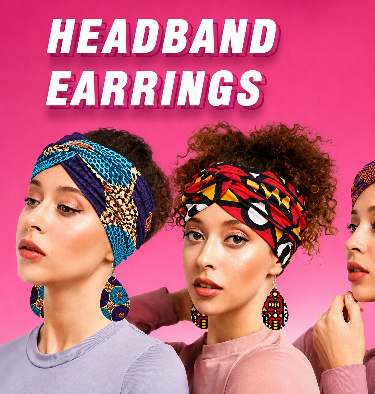 Headband & Earrings Set