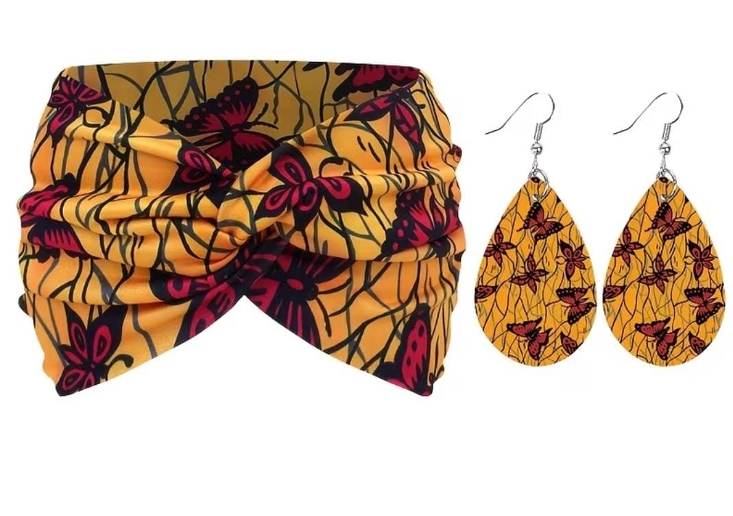 Headband & Earrings Set