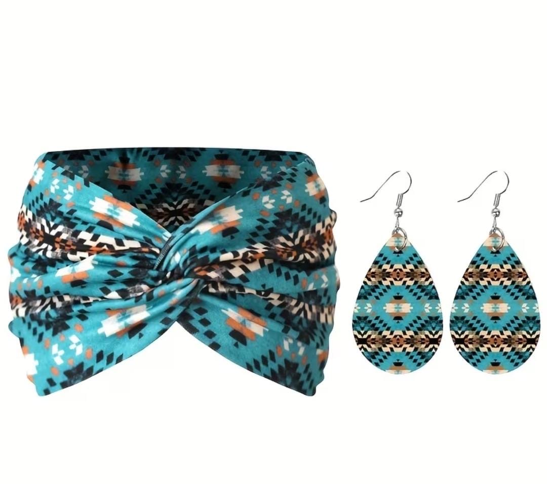 Headband & Earrings Set