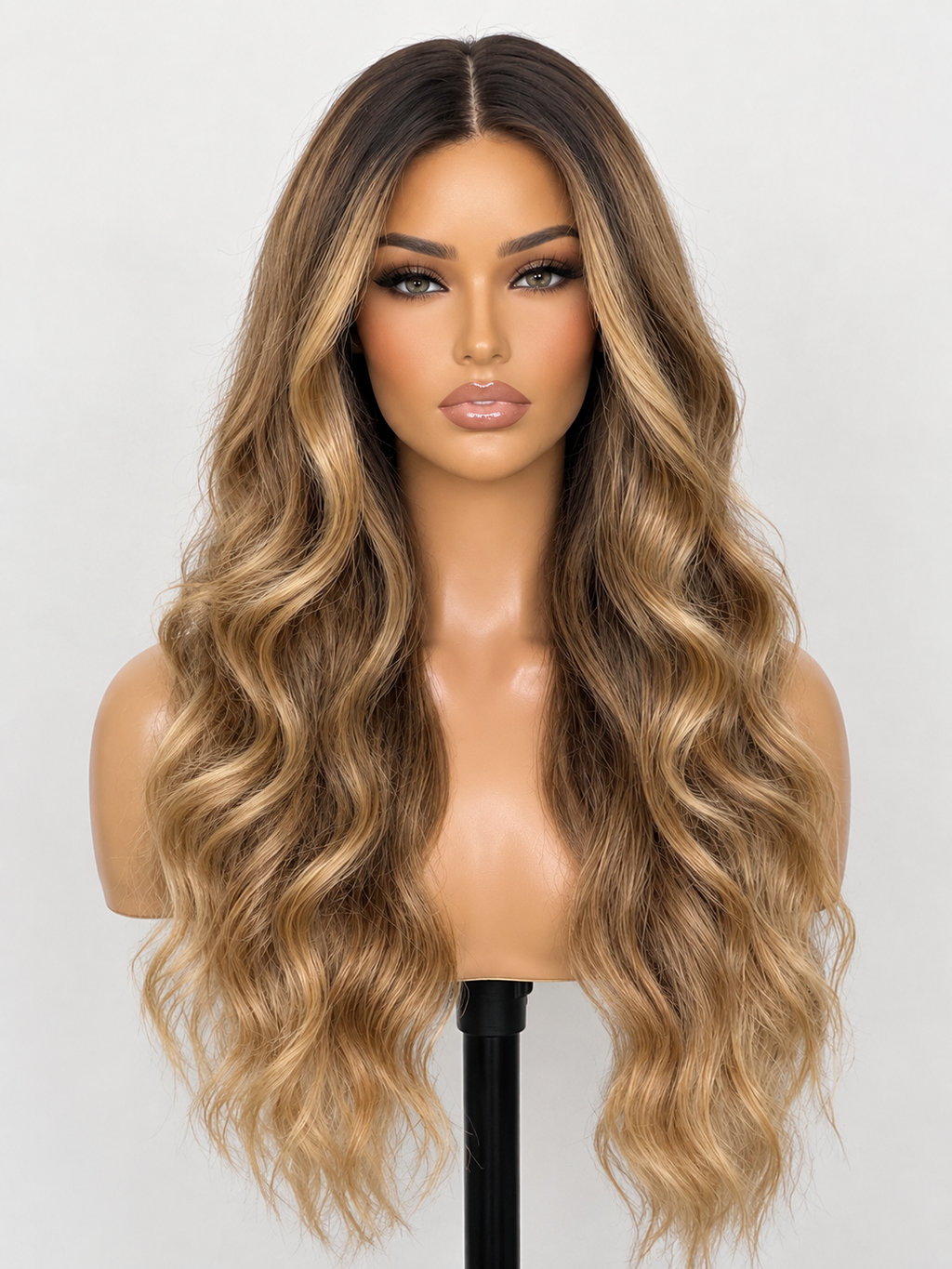 Long Wavy Balayage Wig