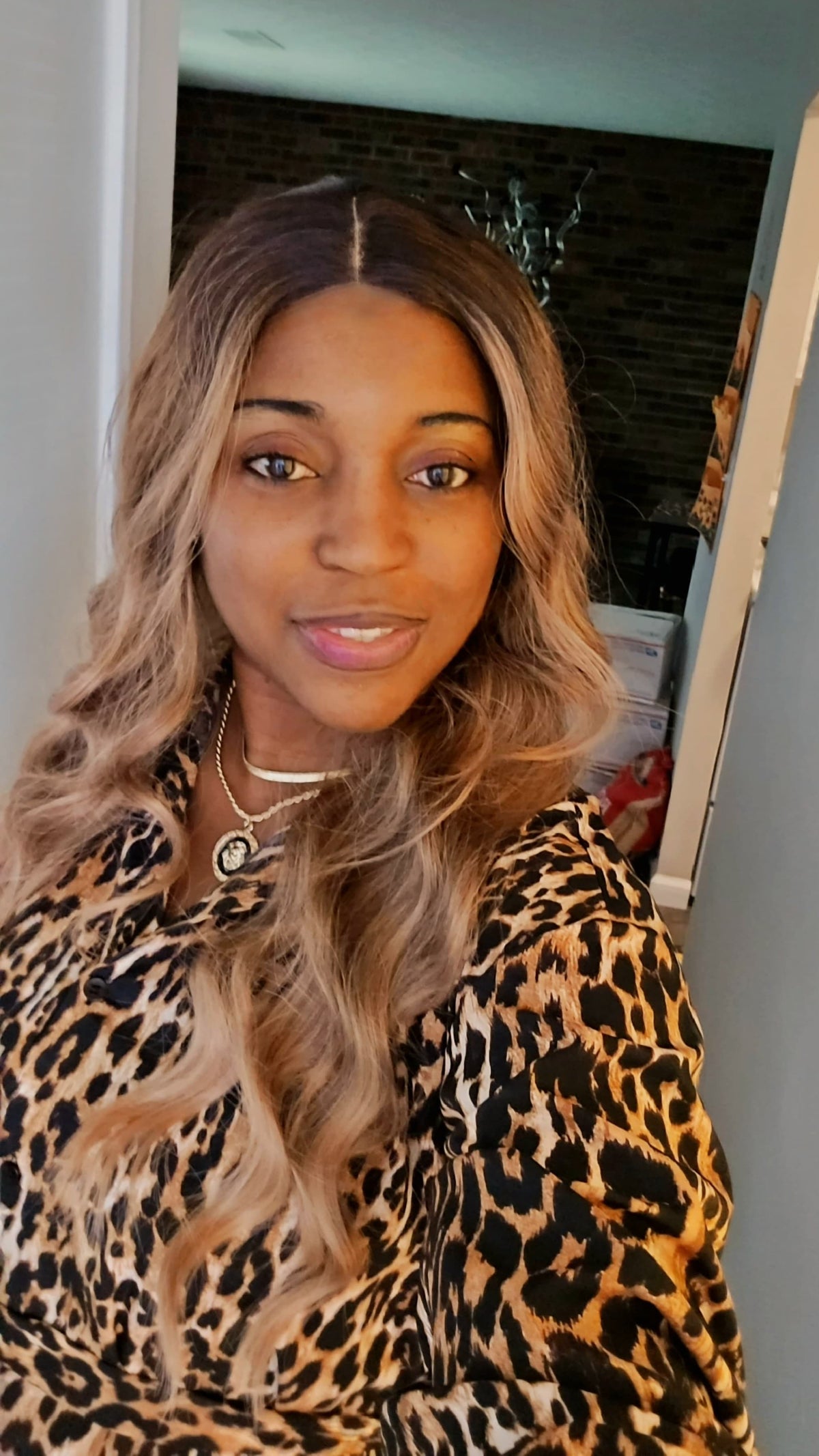 Long Wavy Balayage Wig